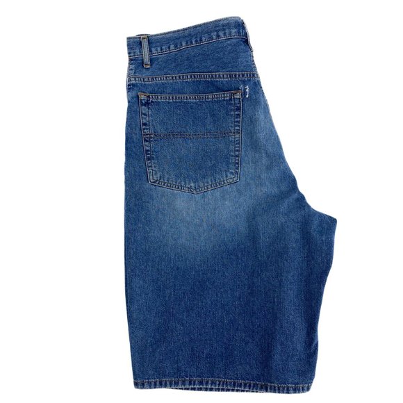 VTG RARE GUESS Black Patch Logo Denim Jeans - Picture 4 of 15